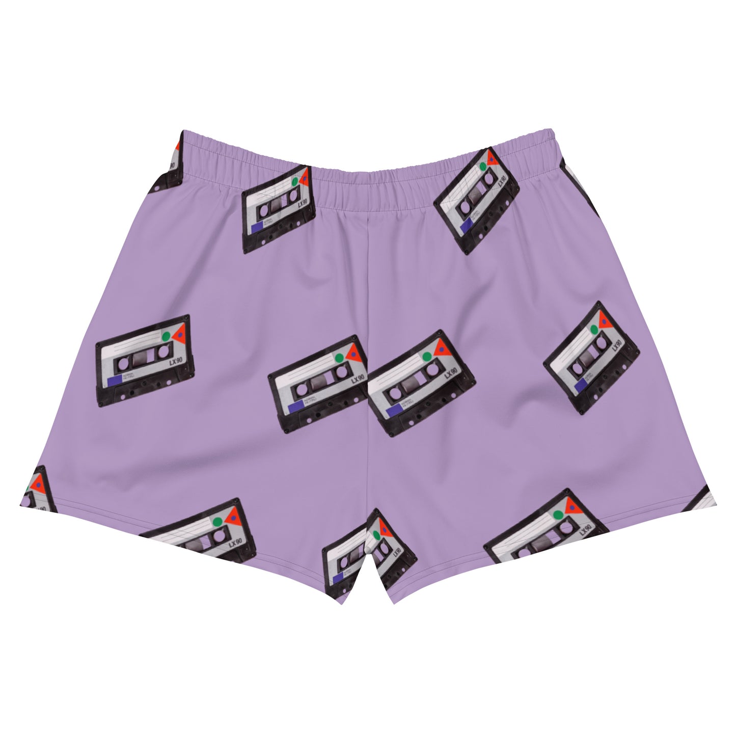 Paper Chasers Cassette Print Unisex Athletic Shorts