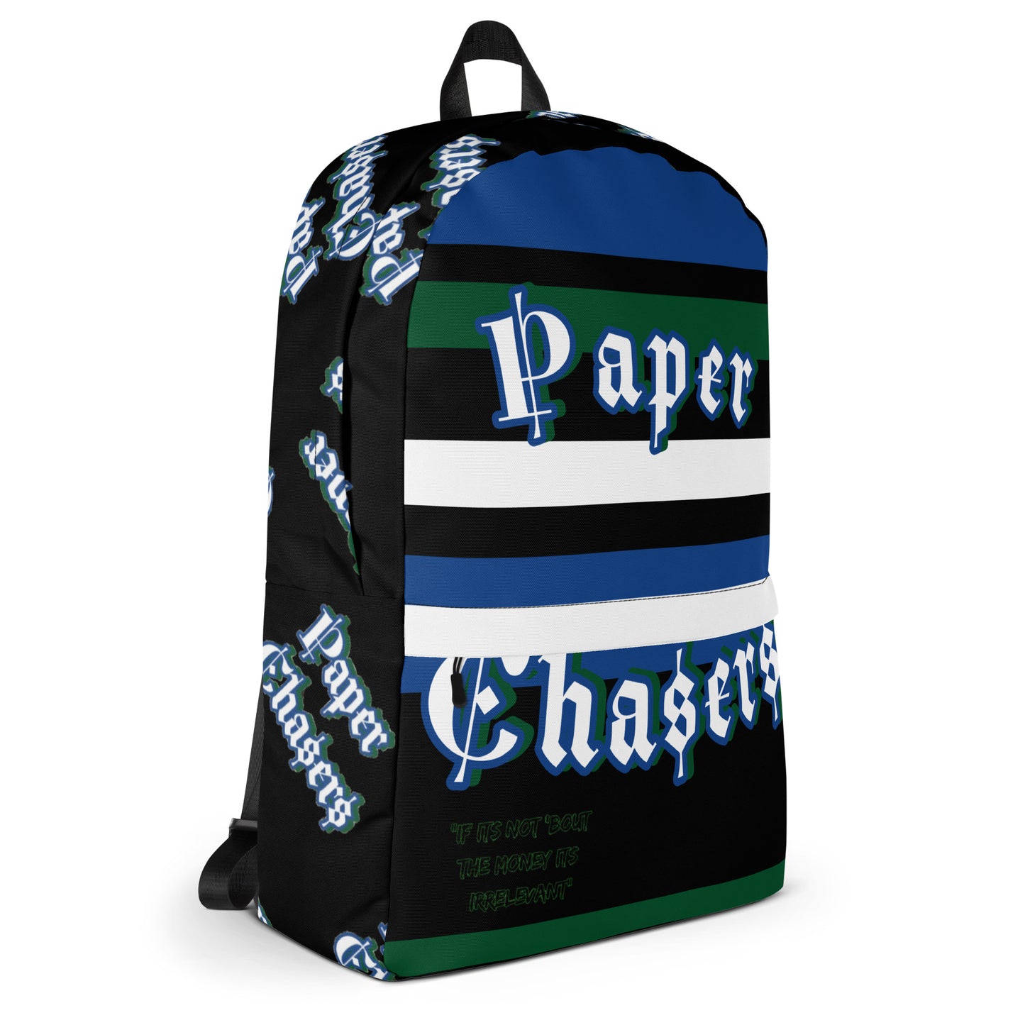 Paper Chasers Striped Backpack