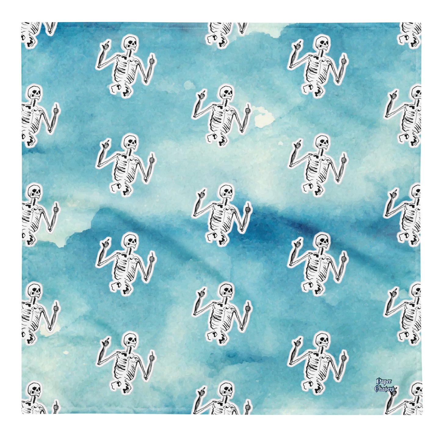 Skeleton Sky Print Bandana