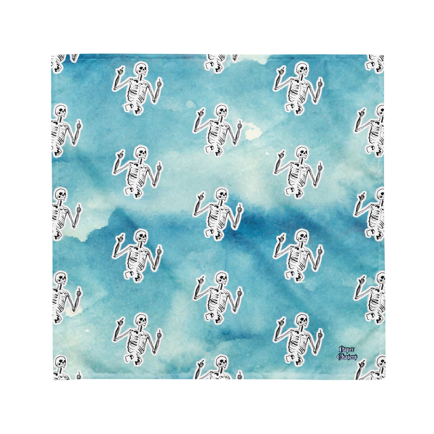 Skeleton Sky Print Bandana