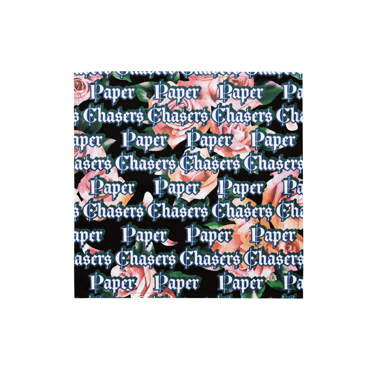 Paper Chasers Rose Print Bandana