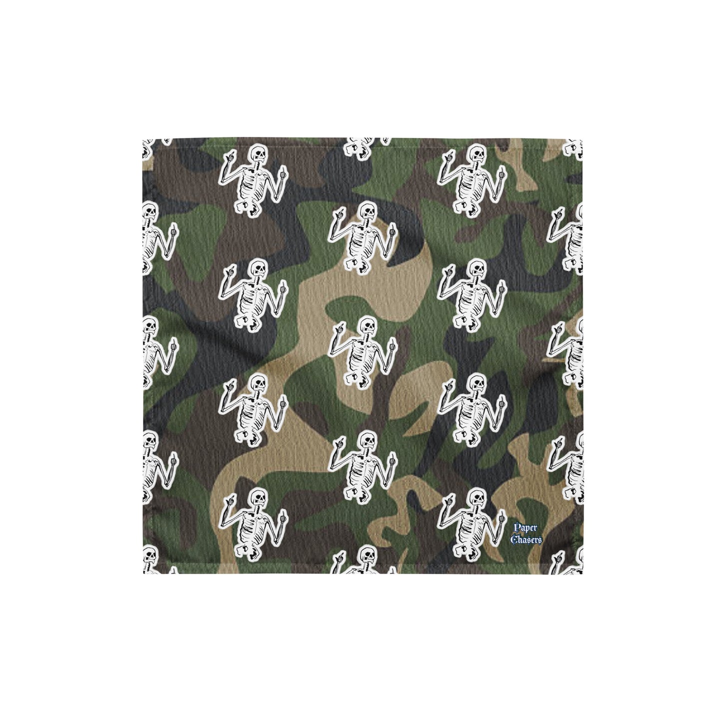 Skeleton Army Camo Print Bandana