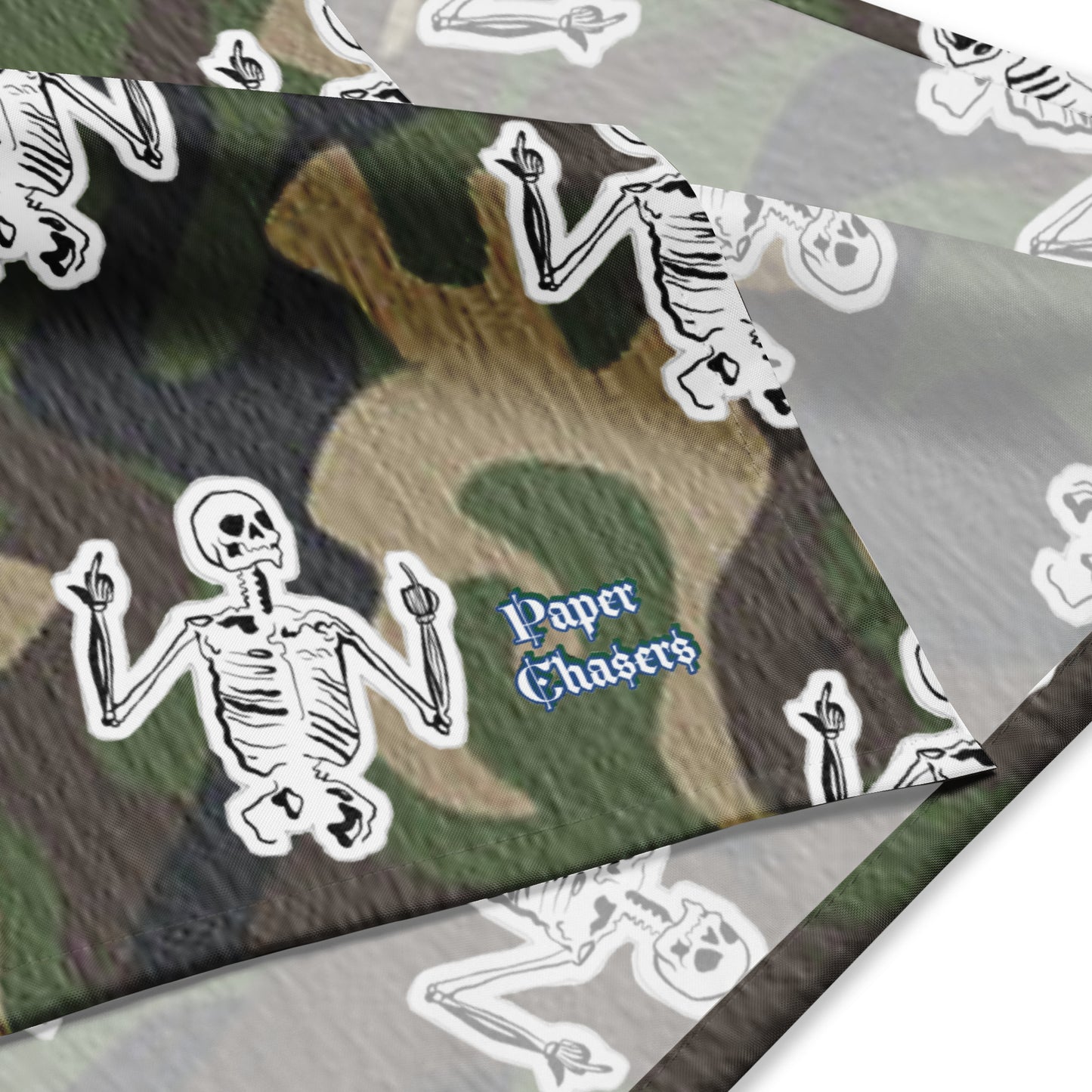 Skeleton Army Camo Print Bandana