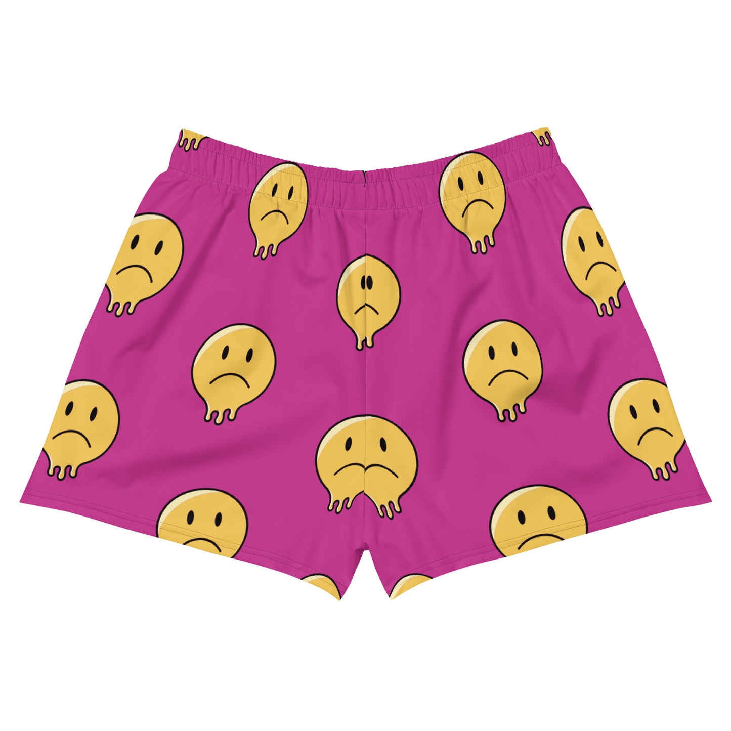 Paper Chasers Yellow Mellow Unisex Athletic Shorts