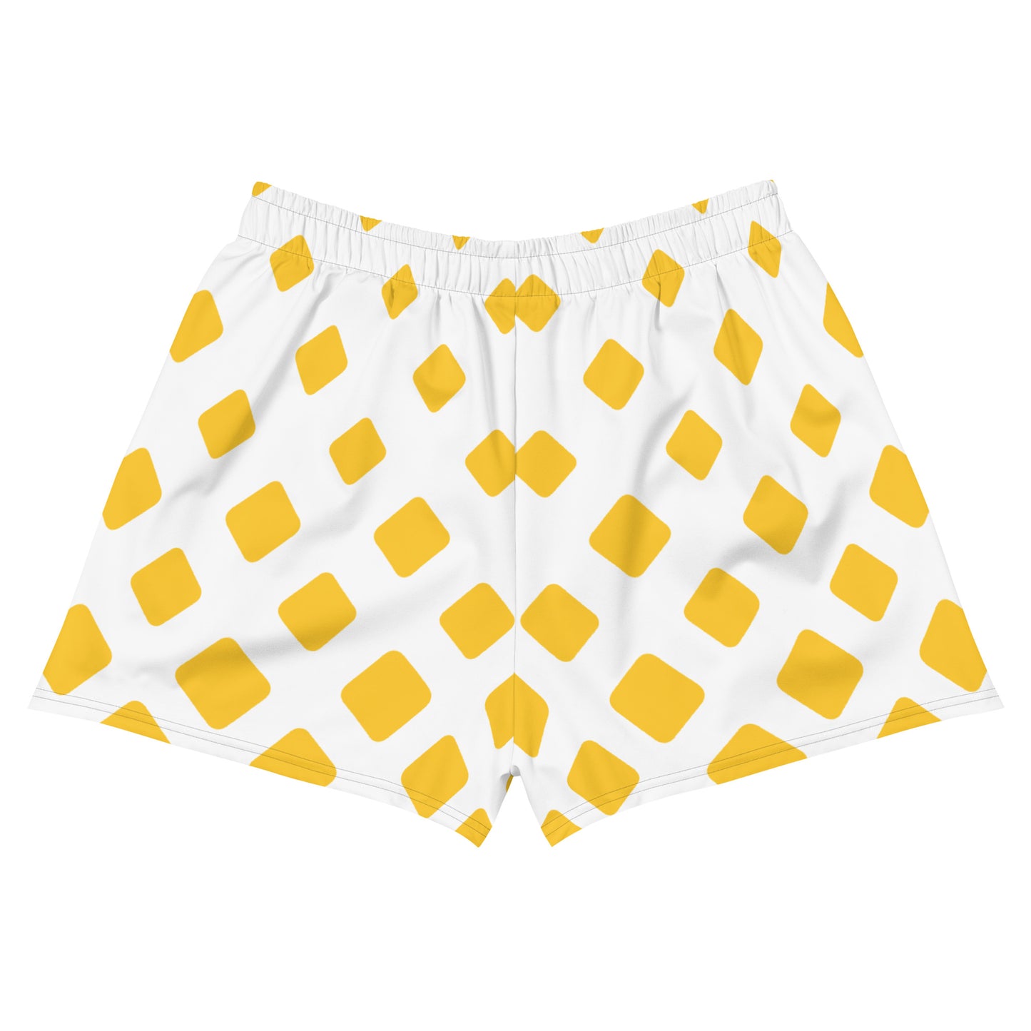 Paper Chasers Fader Yellow Unisex Athletic Shorts