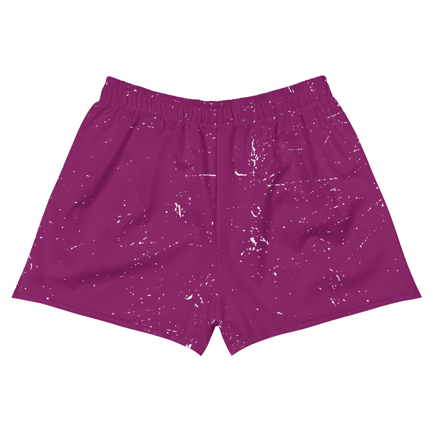 Paper Chasers Pink Paint Unisex Athletic Shorts