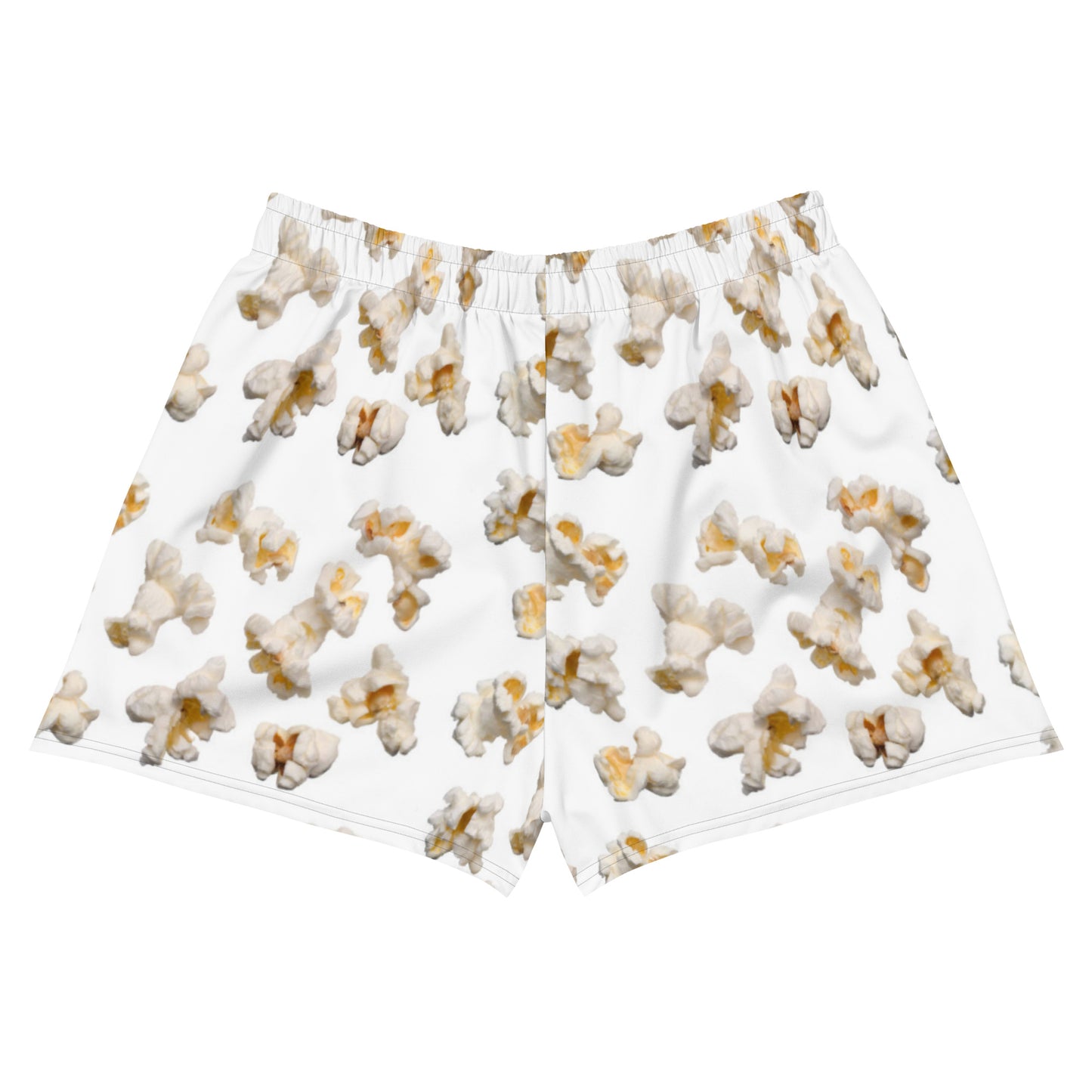 Paper Chasers Popcorn Print Unisex Athletic Shorts