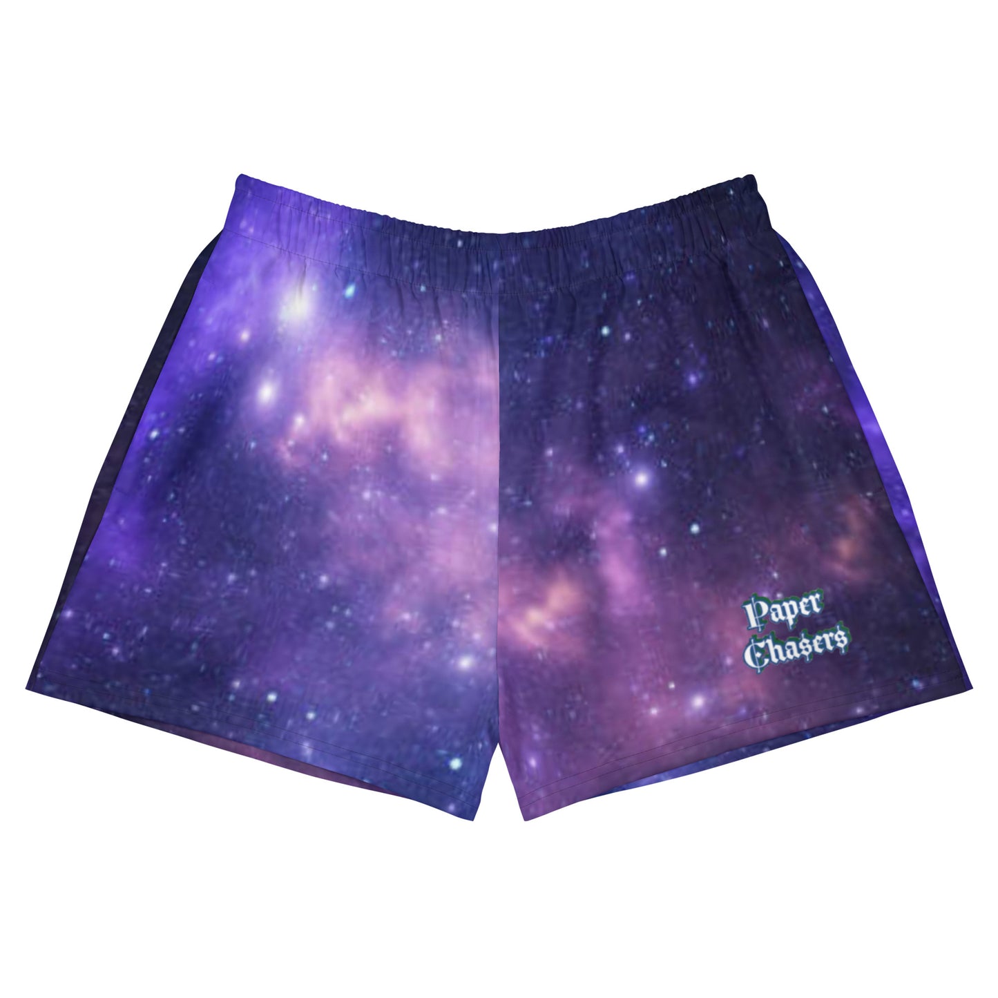 Paper Chasers Galaxy Unisex Athletic Shorts