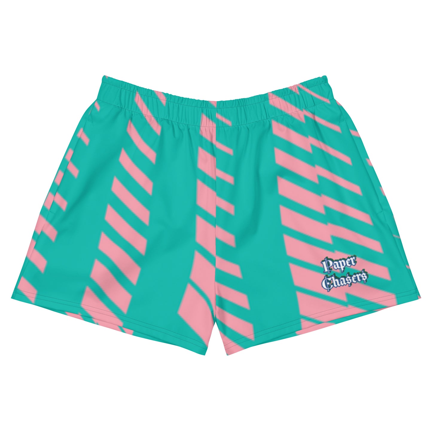 Paper Chasers Future Pink Unisex Athletic Shorts