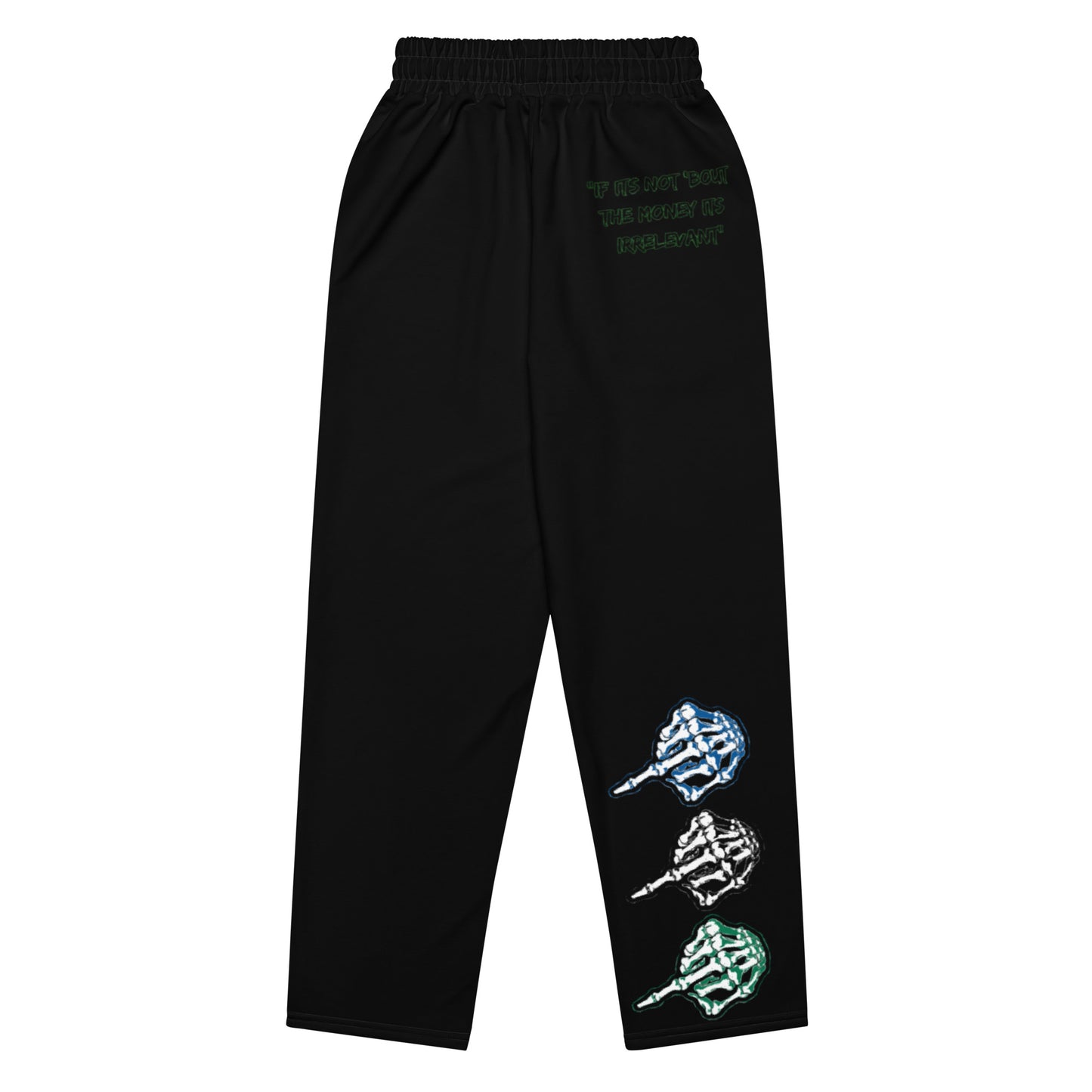 Paper Chasers Unisex Wide-leg Joggers