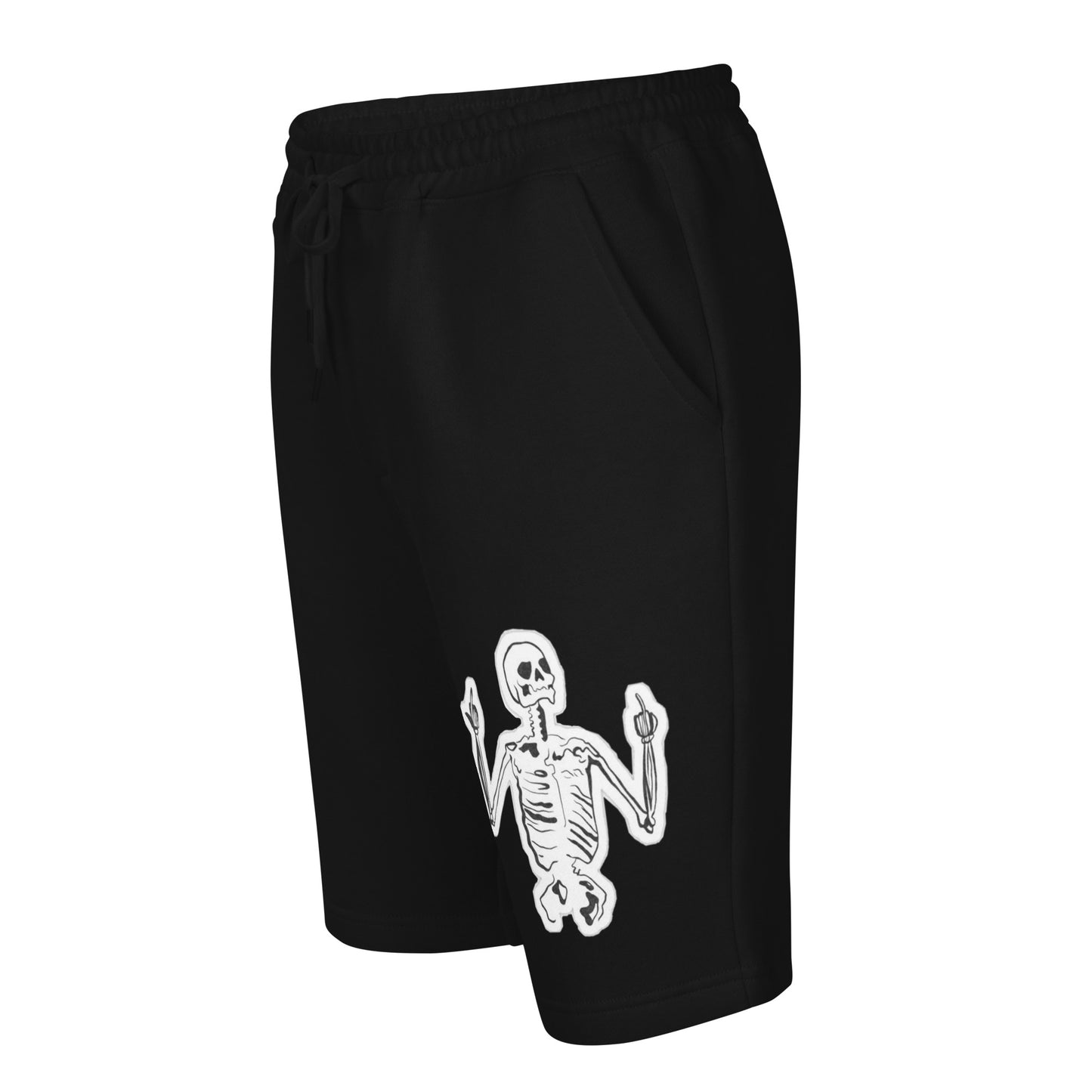 Skeleton Men's Fleece Shorts