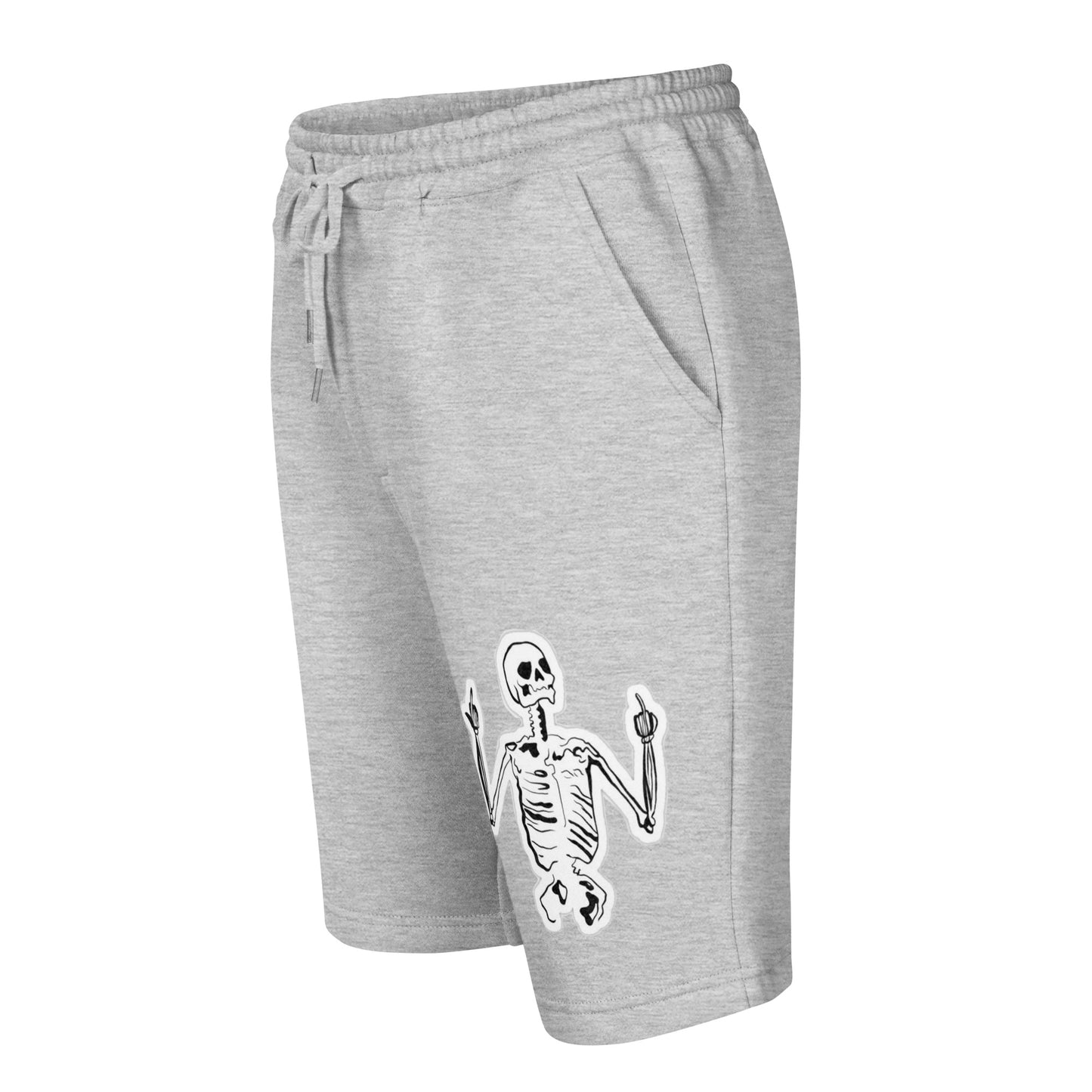 Skeleton Men's Fleece Shorts