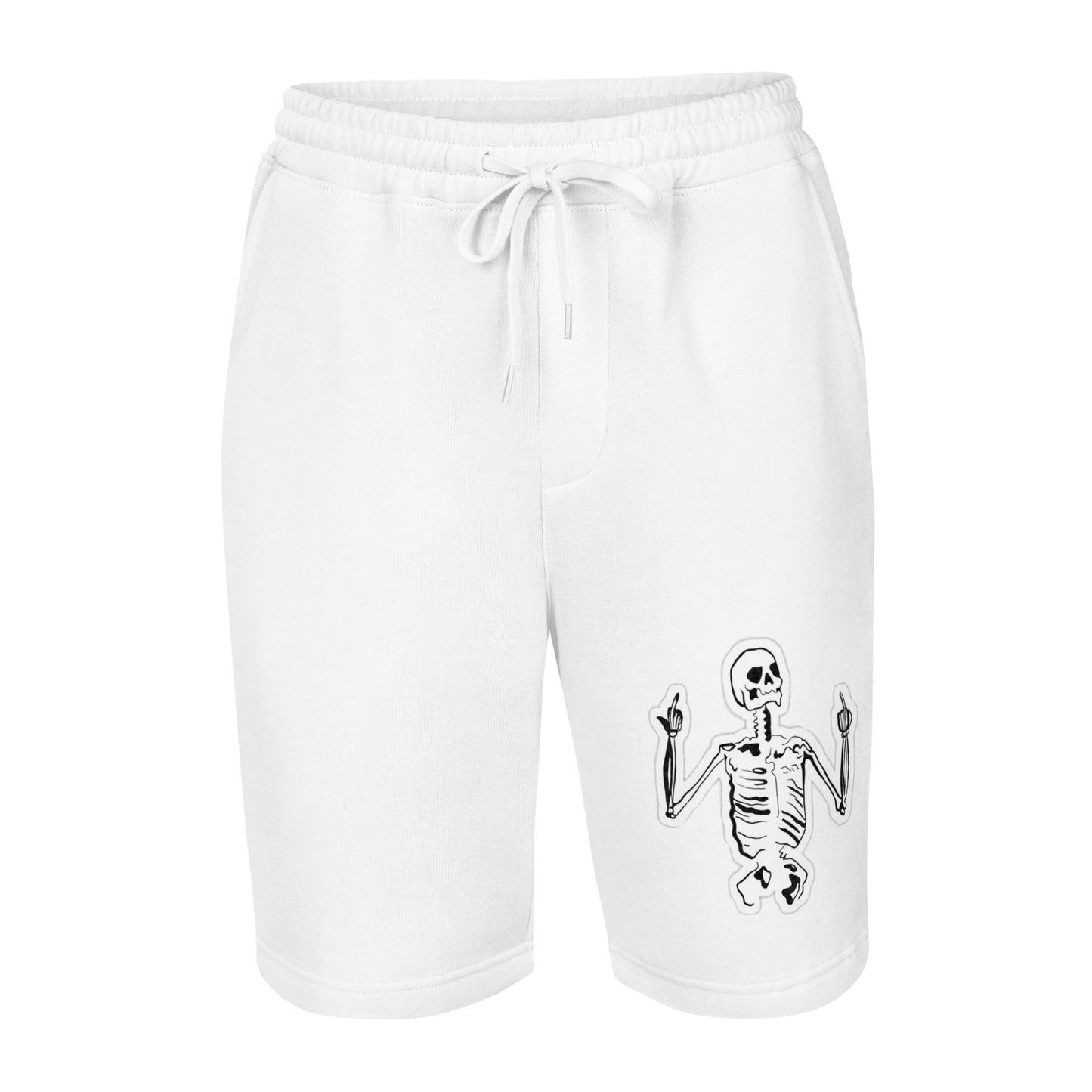 Skeleton Men's Fleece Shorts