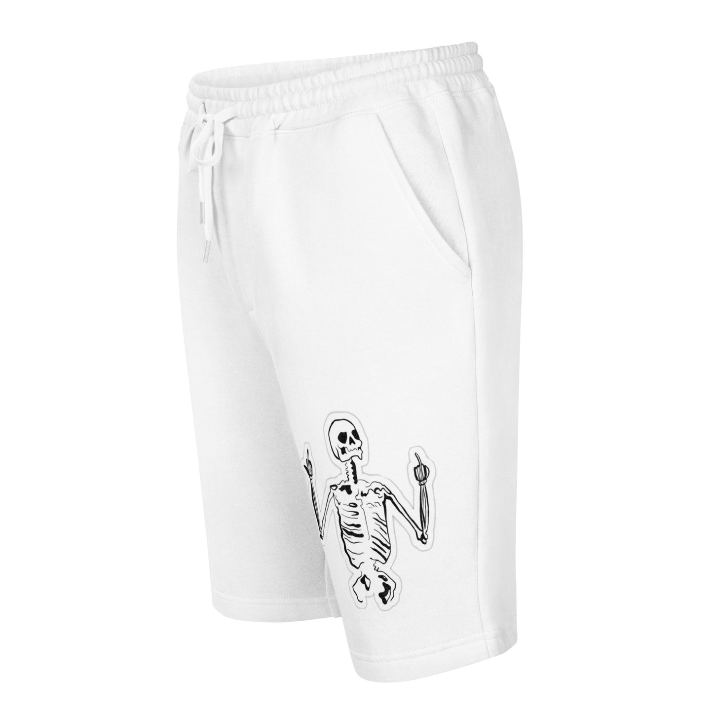 Skeleton Men's Fleece Shorts