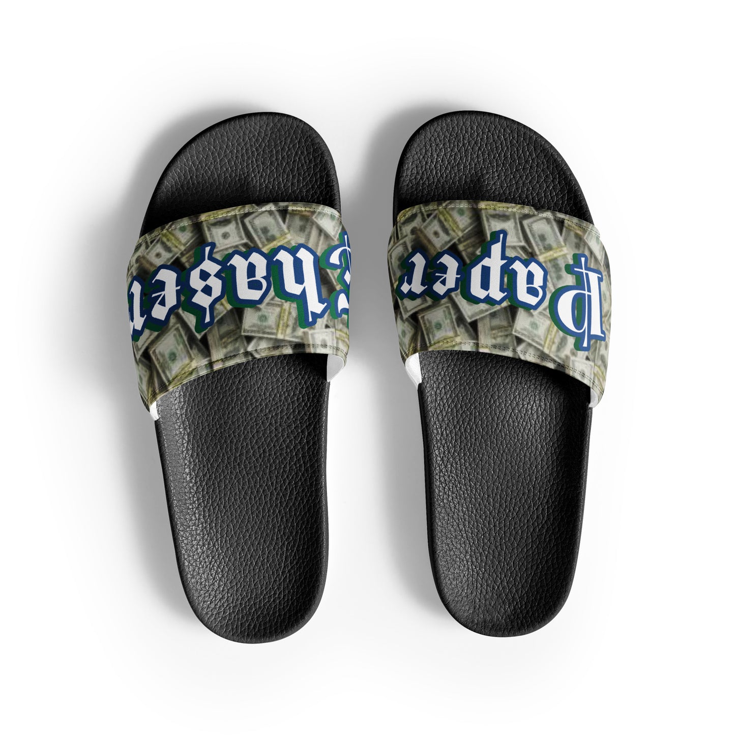 Paper Chasers Men’s Slides